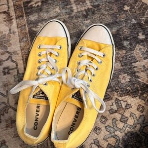 Converse Sunburst Yellow Sneakers